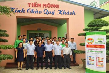 Tiến Nông đón tiếp hội nông dân tỉnh Đồng Nai